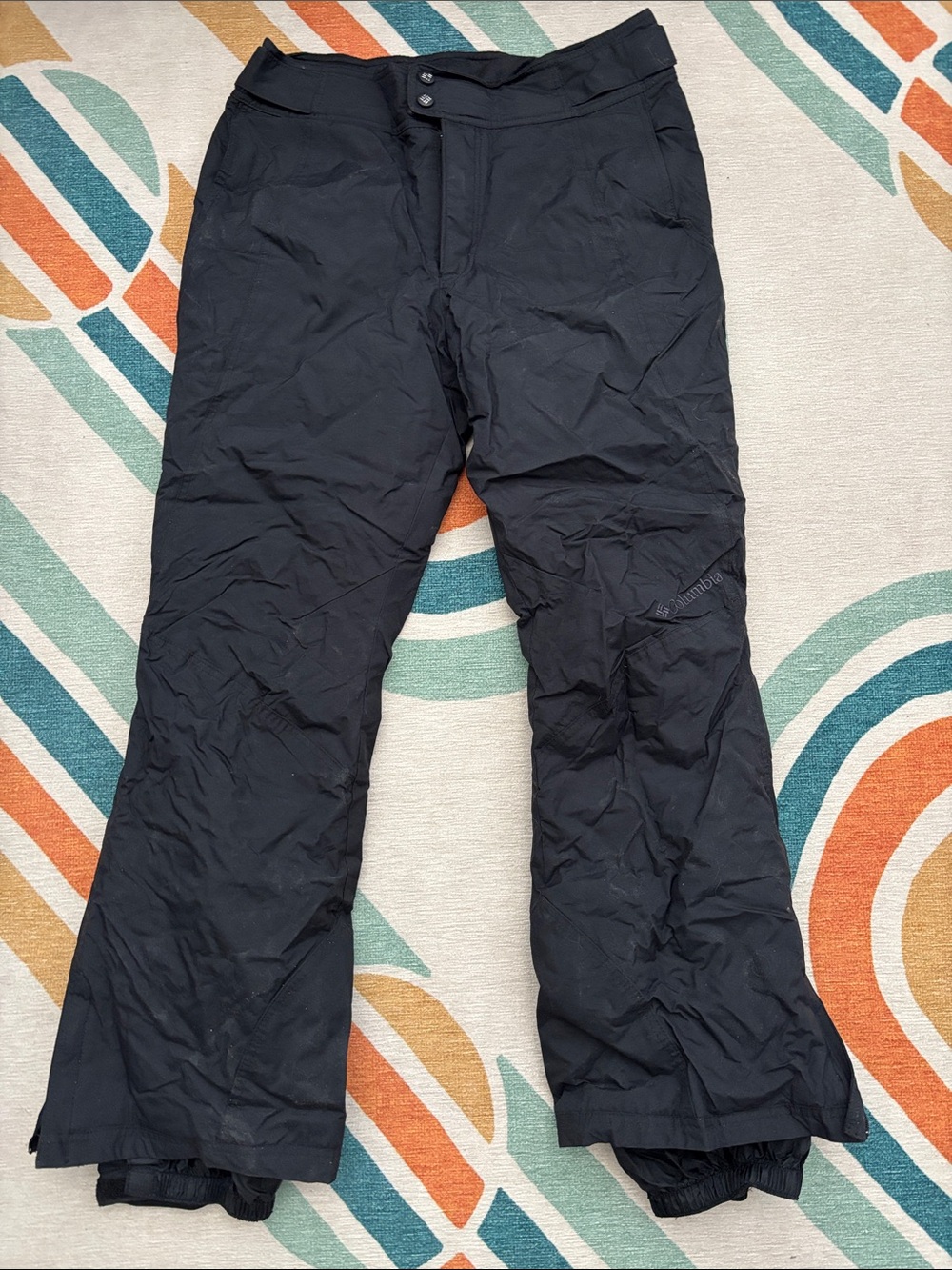 Columbia Black Women's Ski/Snow Pants - Waterproof Winter Shell